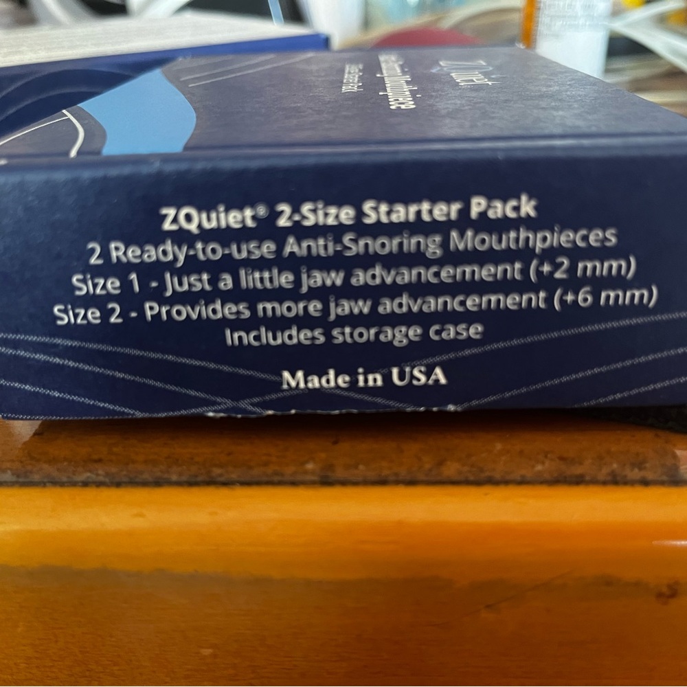 ZQuiet Anti-Snoring 2-Size starter kit (set of 2)
